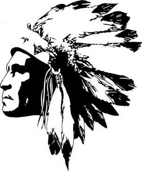 Native American Sticker 124