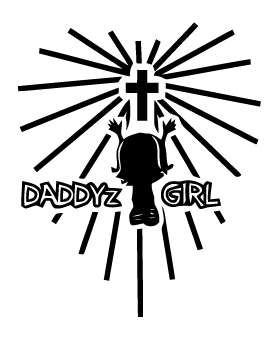Daddyz Girl Sticker 1187