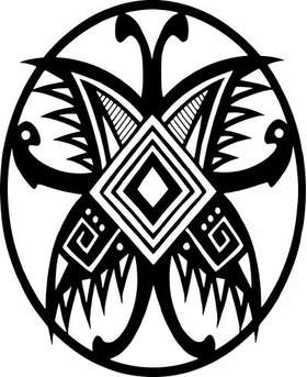 Native American Art Sticker 11