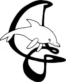 Dolphin Sticker 9