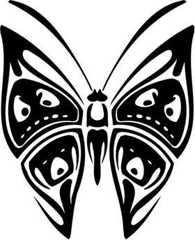 Tribal Butterfly Sticker 36