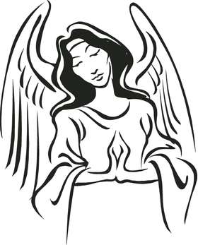 Angel Sticker 1148