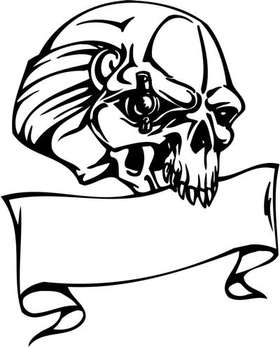 Skull Sticker 229