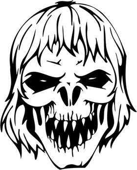 Skull Sticker 101
