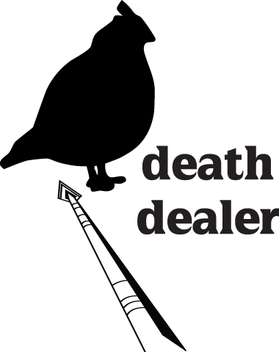 Death Dealer Quail Bowhunting Sticker