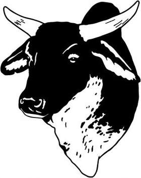 Cow 2 Sticker