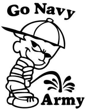 Navy Pee On Army Sticker