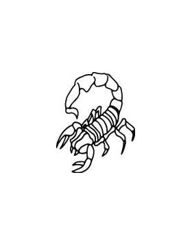 Scorpion Sticker 35