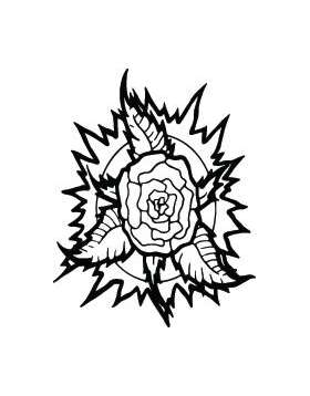 Rose Sticker 115