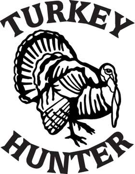 Turkey Hunter Sticker 2
