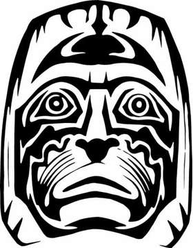 Native American Totem Sticker