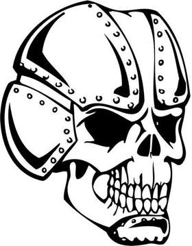 Skull Sticker 106
