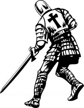 Crusader  Sticker 33