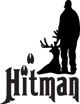 Hitman Deer Hunting Sticker