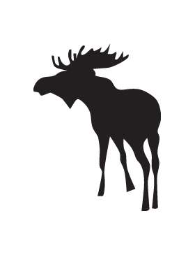 Moose Sticker 16