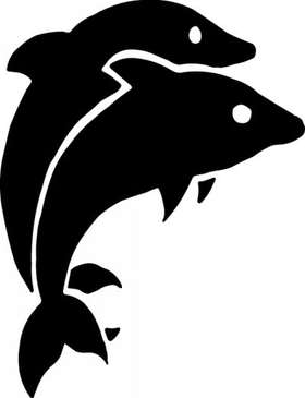 Dolphin Sticker 185