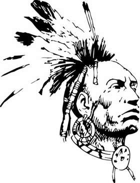 Native American Sticker 126
