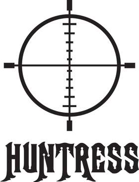 Huntress Sticker 2