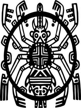 Native American Art Sticker 12