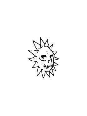 Sun Sticker 104