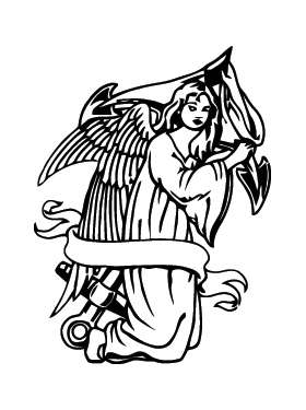Angel Sticker 1164