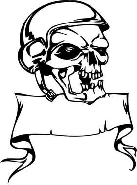 Skull Sticker 201