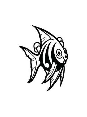 Fish Sticker 607