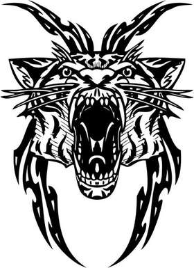 Tribal Predator Sticker 20