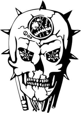 Skull Sticker 4