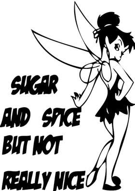 Tinker Sugar and Spice Sticker