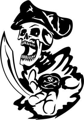 Pirate Sticker 42