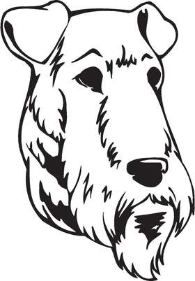Airedale Terrier Dog Sticker