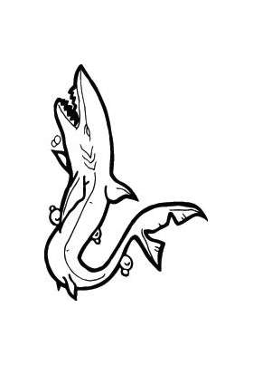 Shark Sticker 223