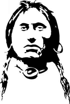 Native American Sticker 51