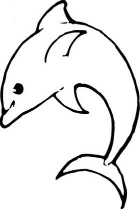 Dolphin Sticker 230