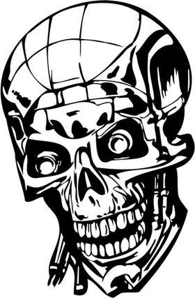 Skull Sticker 187