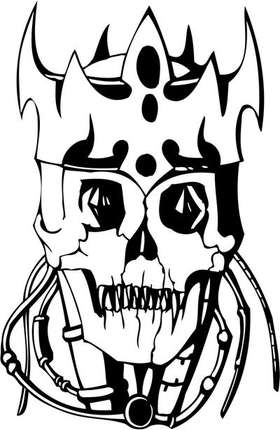 Skull Sticker 8