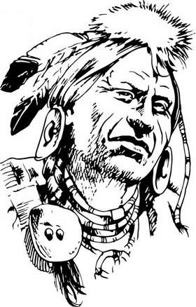 Native American Sticker 123