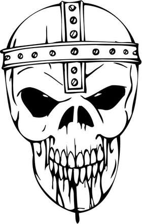 Skull Sticker 99