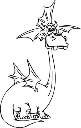 Funny Dragon Sticker 15