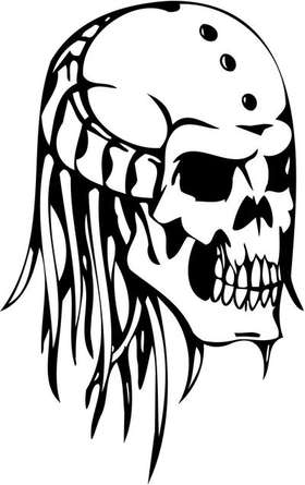 Skull Sticker 129