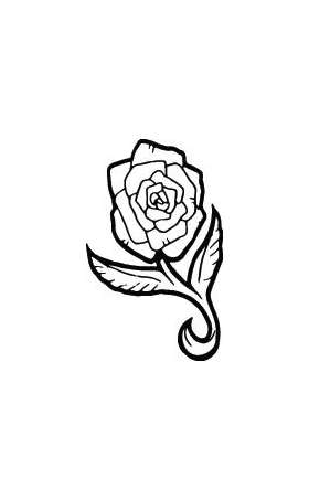 Rose Sticker 85