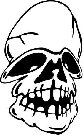 Skull 85 Sticker