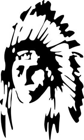 Native American Sticker 56