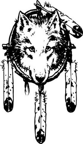 Native American Dreamcatcher Sticker 8