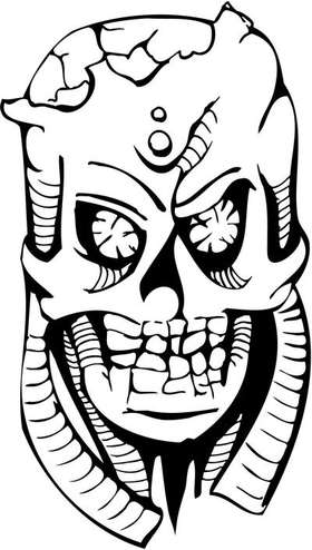 Skull Sticker 21