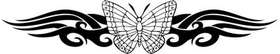 Tribal Butterfly Sticker 287