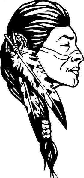 Native American Sticker 26