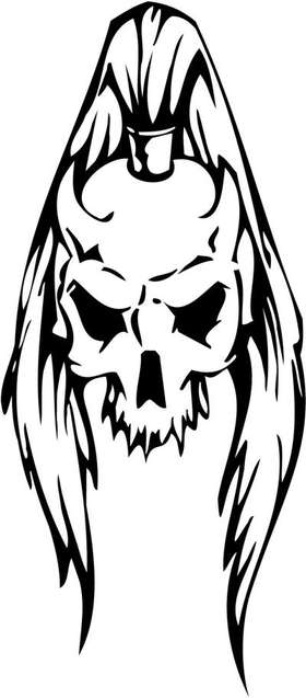 Skull Sticker 104