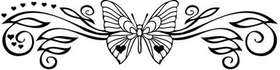 Butterfly Heart Sticker 41